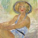 Blonde assise en maillot de bain, Charles Camoin, 1937