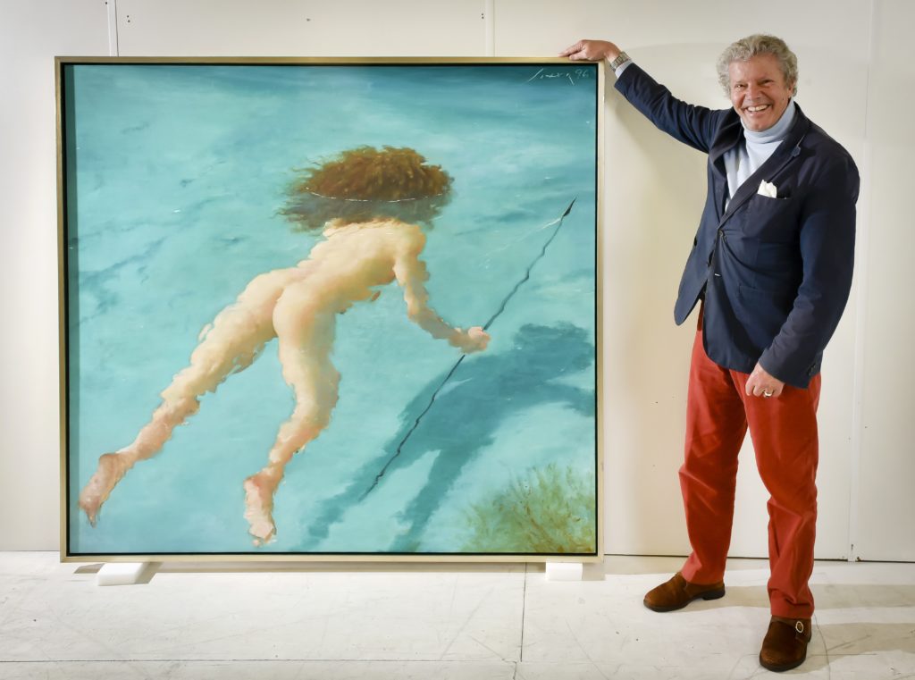 The Diver van Julio Larraz gaat mee naar de PAN 2016.