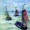 Binnenkomst van de vissersvloot