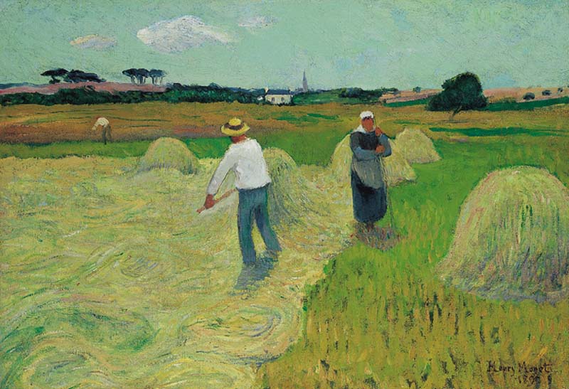 La Fenaison, 1883