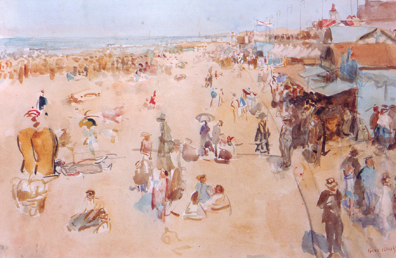 Strand te Scheveningen