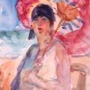 Dame met de parasol, Viareggio