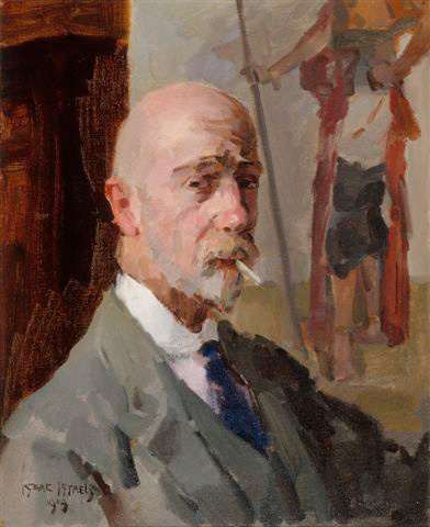 Zelfportret met de Javaanse prins Raden Mas Jodjana