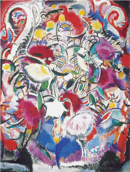 Composition de fleurs, 1913