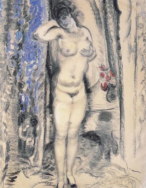 Staand naakt, 1917