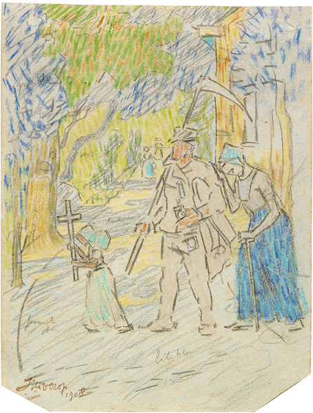 Processie, 1908