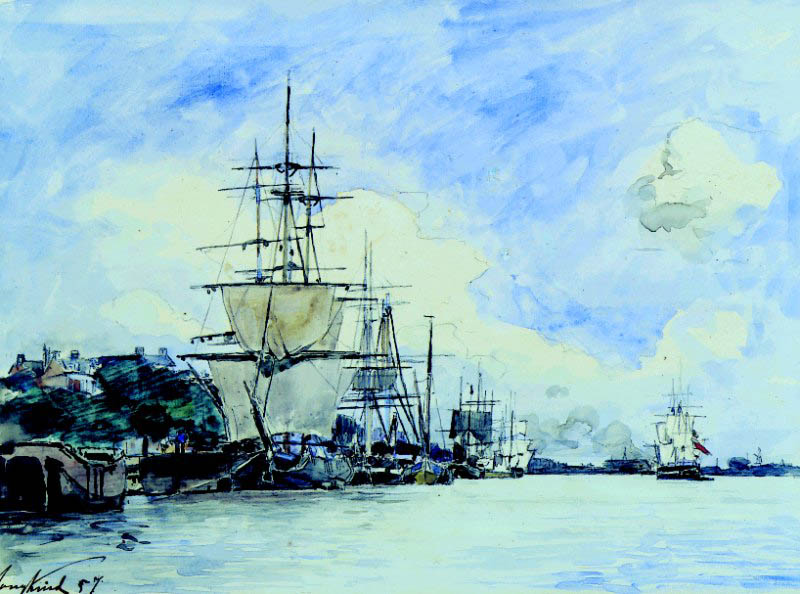 Canal à Rotterdam