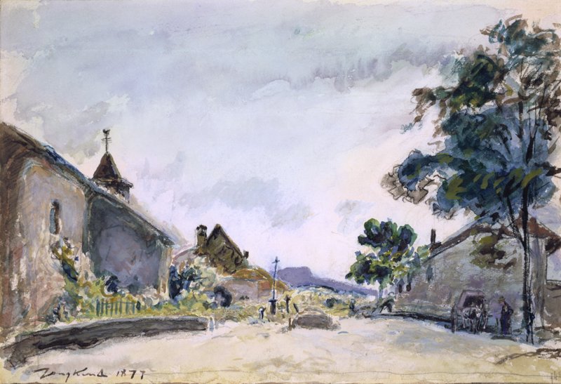 L'Église et le Cimétière de Chabons Isère