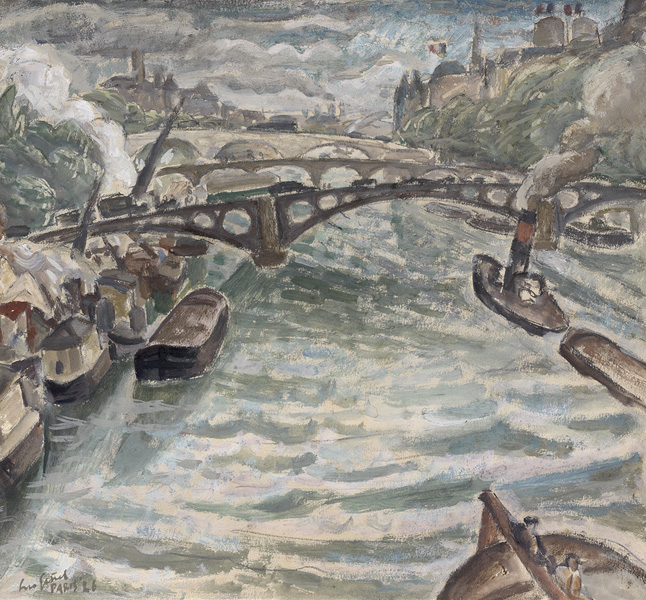 Gezicht op de Seine