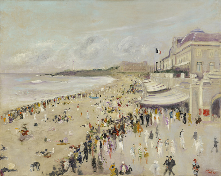La plage a Biarritz