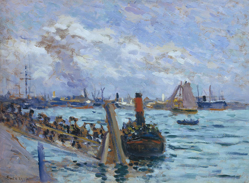 Le port de Rotterdam