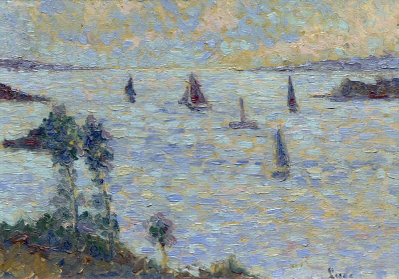 Voiliers à Kermouster