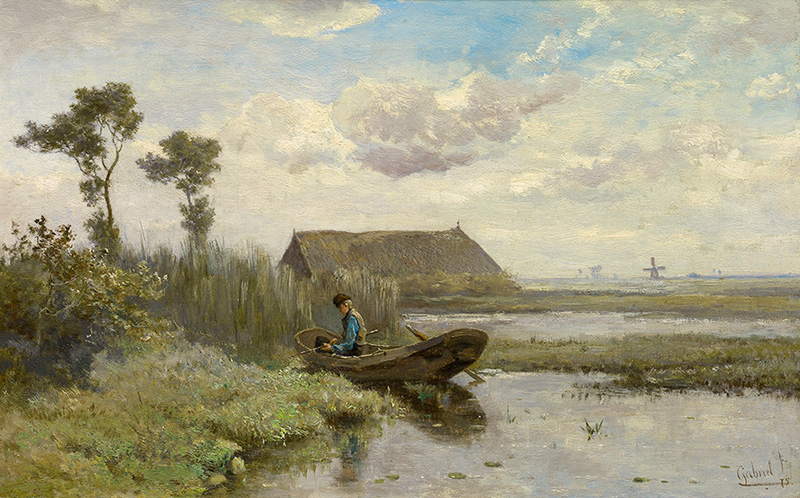 In de polder
