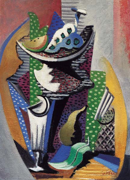 Compositie met vruchten