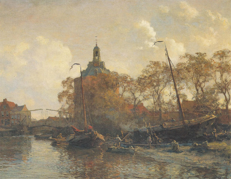 Werfje bij Dromedaris te Enkhuizen