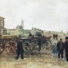 Strandtafereel te Scheveningen bij Paviljoen von Wied