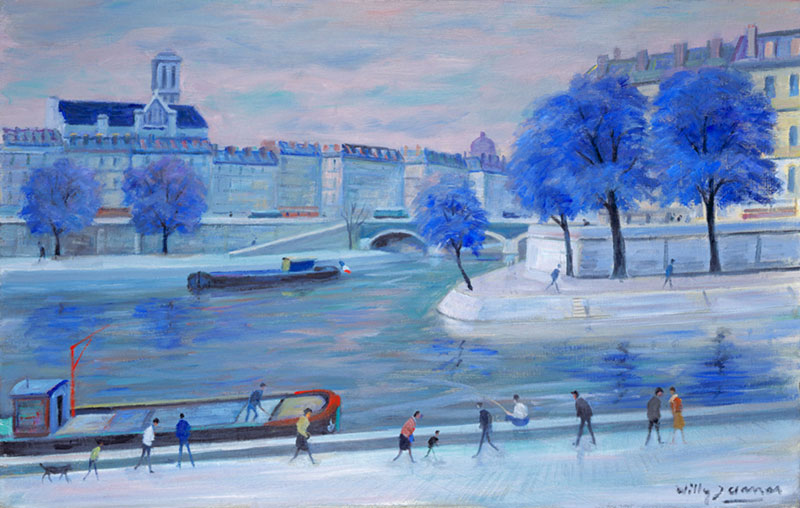 L’île St Louis au printemps
