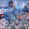 Place du Tertre en été