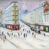 Boulevard de la Chapelle sous la neige