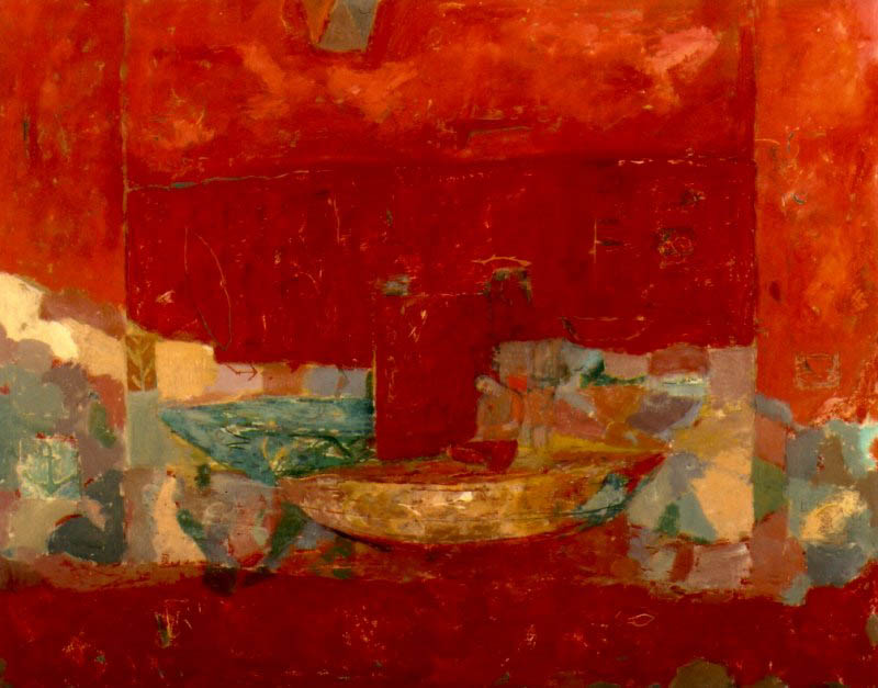 Figura sobre bote amarillo