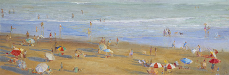 Impression en la playa