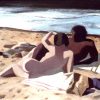 Twee op het strand
