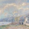 La Seine à Croisset, près de Rouen, en été