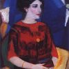 Dame met collier, 1915