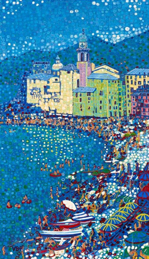 Camogli Beach, Italy