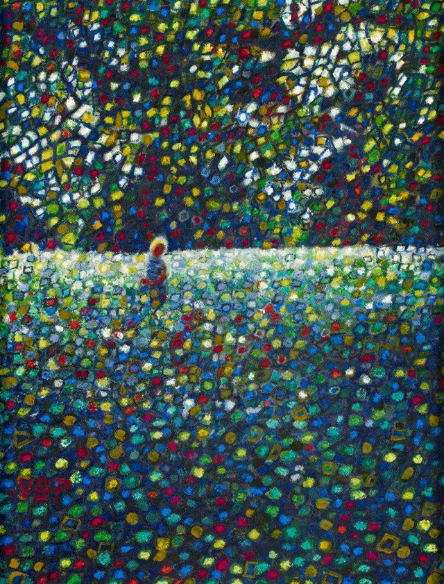Alexander in the Bluebells