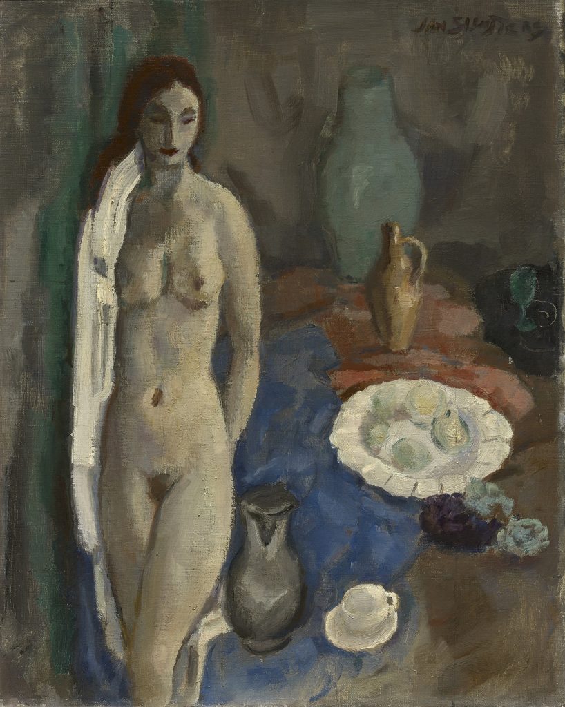 Stilleven met staand naakt, 1933