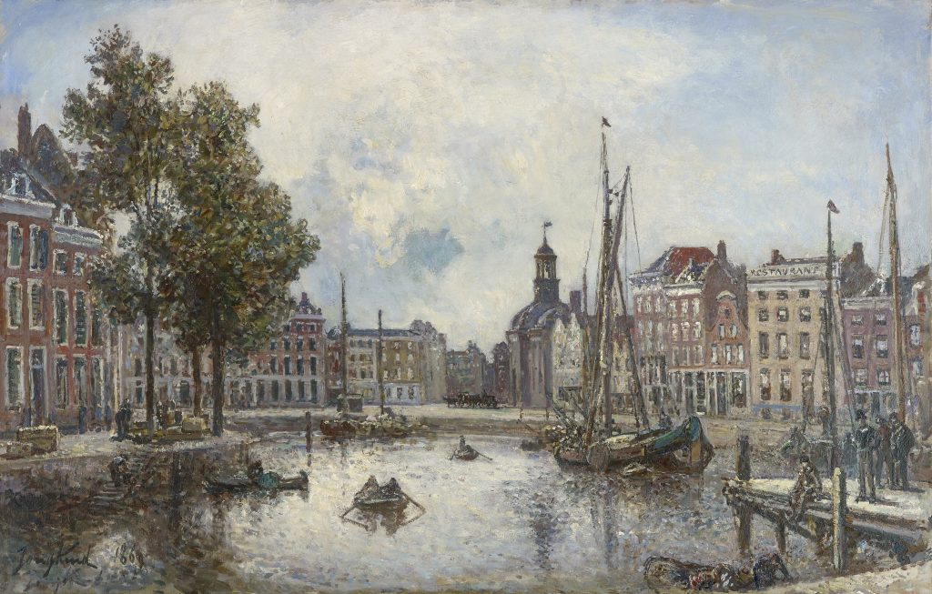 De haven van Rotterdam, 1869