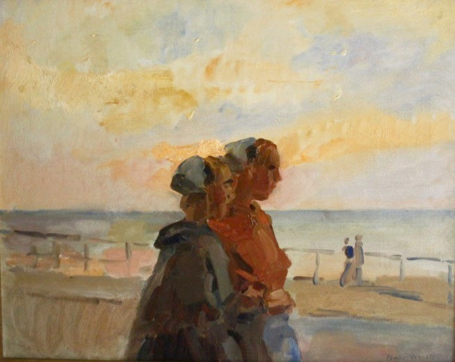 Avond aan zee
