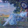 Zomerse dag aan het Meer van Zürich