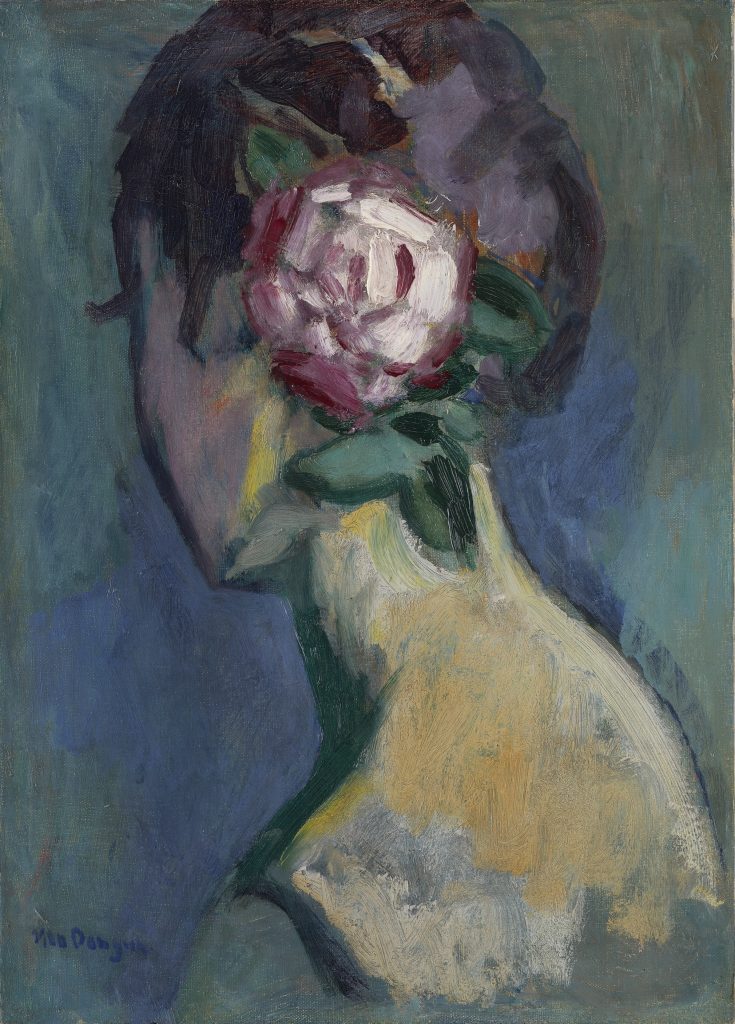Femme à la rose, ca. 1925