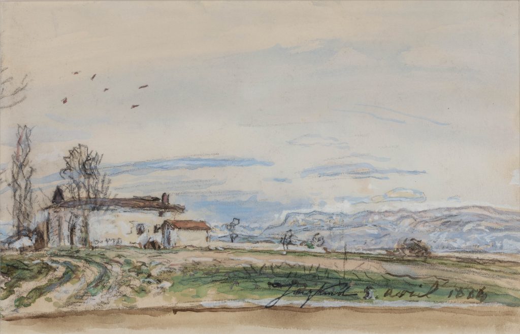Landschap bij Grenobles 1864