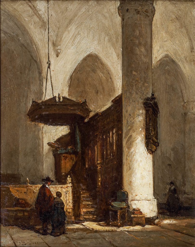 Kerkinterieur Hattem