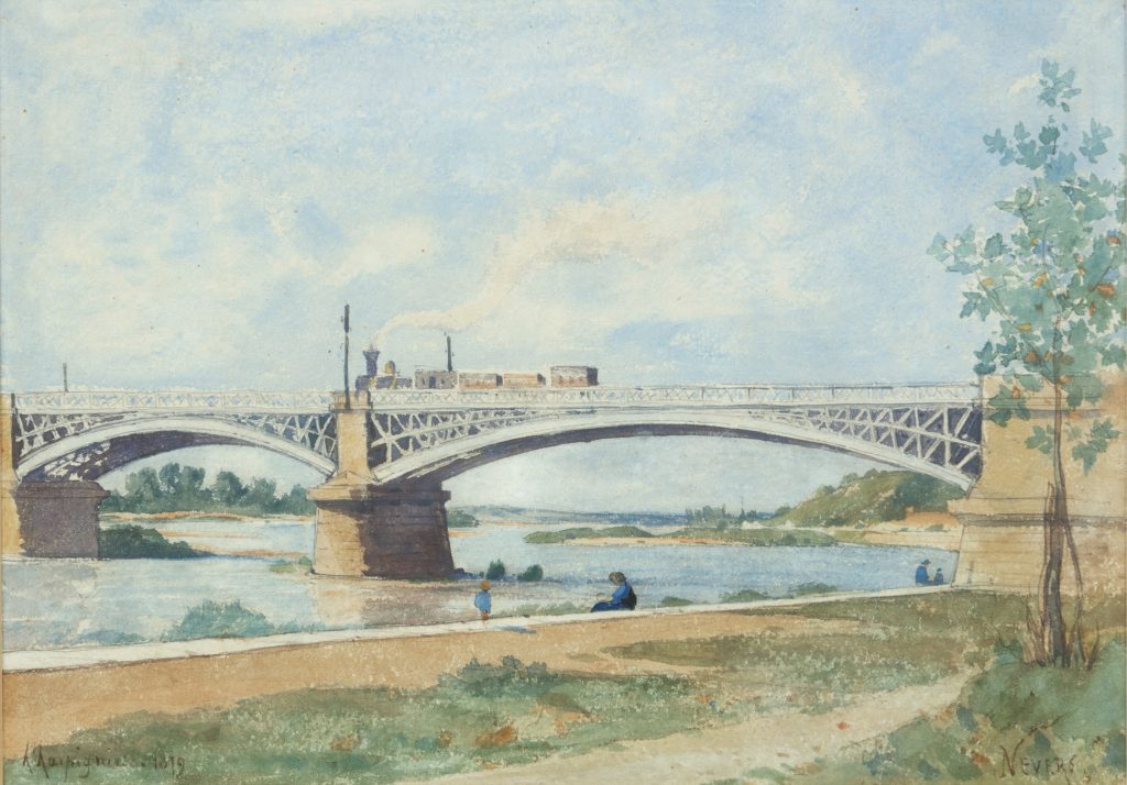 Le Pont de Chemin de Fer à Nevers
