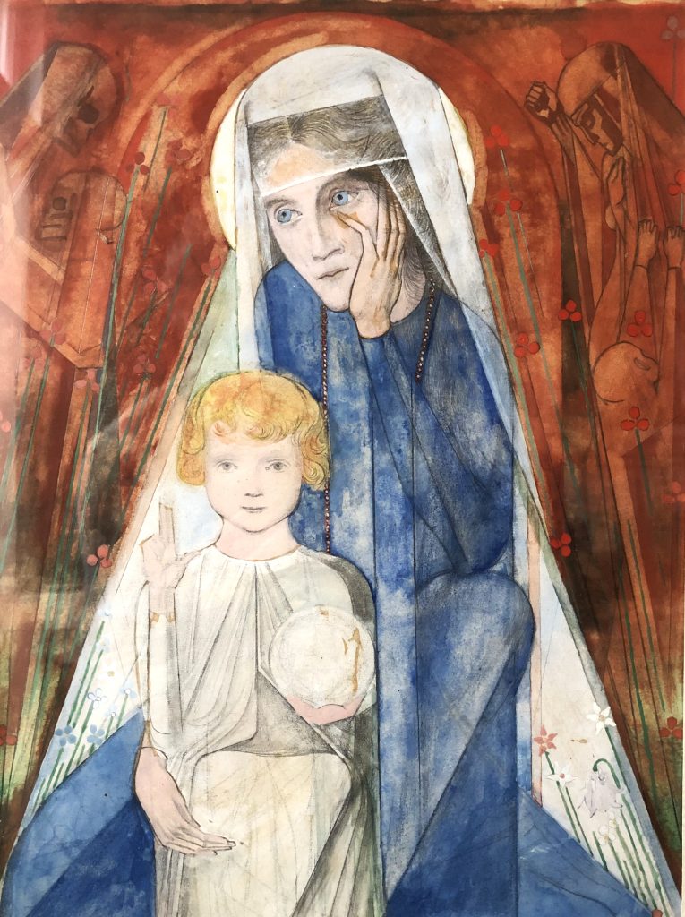 Maria met kind, 1926