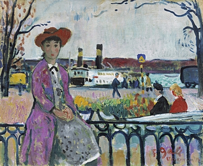 Gall, Francois - Meisje in haven - BESCHIKBAAR