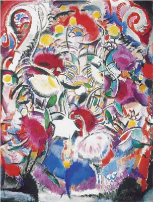 Sluijters, Jan - Composition de fleurs, 1913 - VERKOCHT