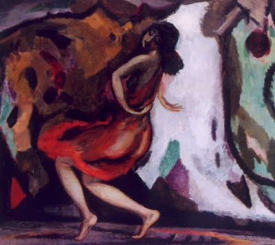 Sluijters, Jan - Danseres, Gertrud Leistikow, ca. 1919-1920