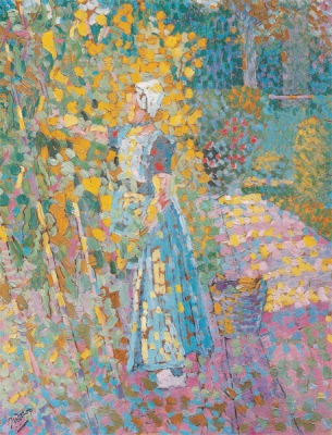Toorop, Jan - Bonenplukster