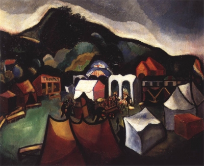 Charley Toorop - Kermis in Schoorl - VERKOCHT