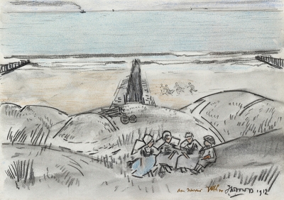 Toorop, Jan - In de duinen bij Domburg