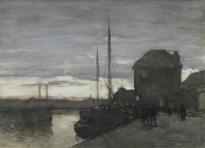 Weissenbruch, Johan Hendrik - Gezicht in Haarlem - BESCHIKBAAR
