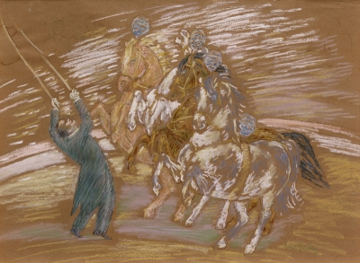 Leo Gestel - Circus met paarden - VERKOCHT