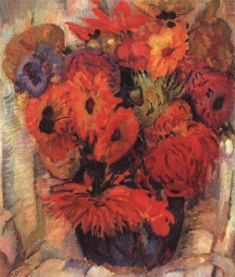 Leo Gestel - Bloemstilleven - VERKOCHT