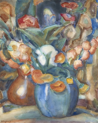 Leo Gestel - Bloemstilleven - VERKOCHT