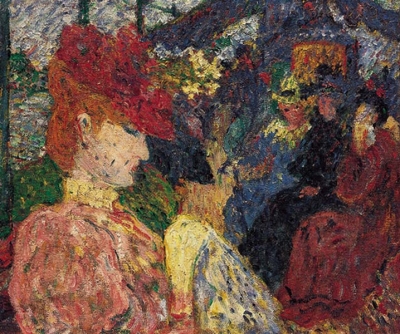 Louis Valtat - Sur le Bateau Omnibus Rouen - VERKOCHT